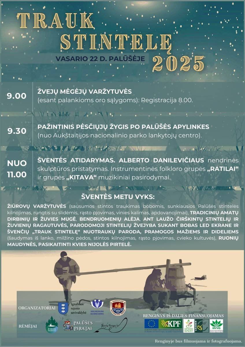 Trauk stintelę 2025 Palūšėje