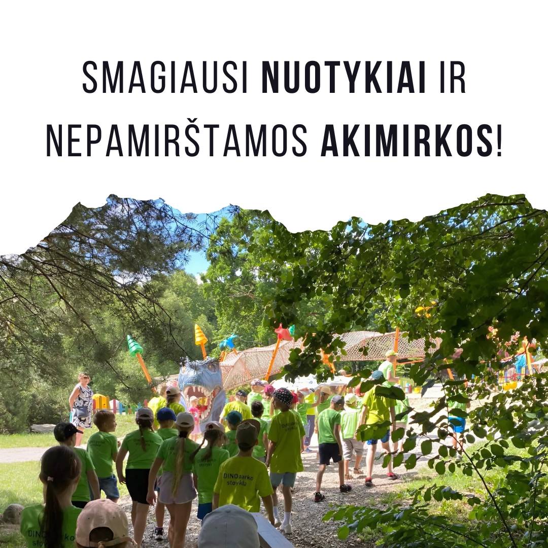 Išleistuvės Dino parke