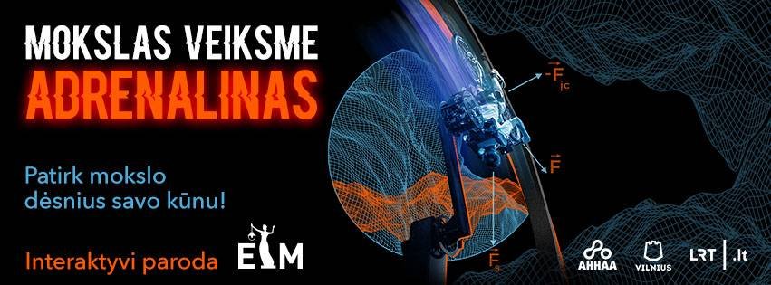 Nauja mokslo paroda Adrenalinas Vilniuje