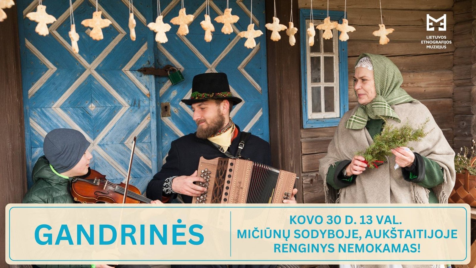 Nemokamas muziejų lankymas 2025: kovo renginiai