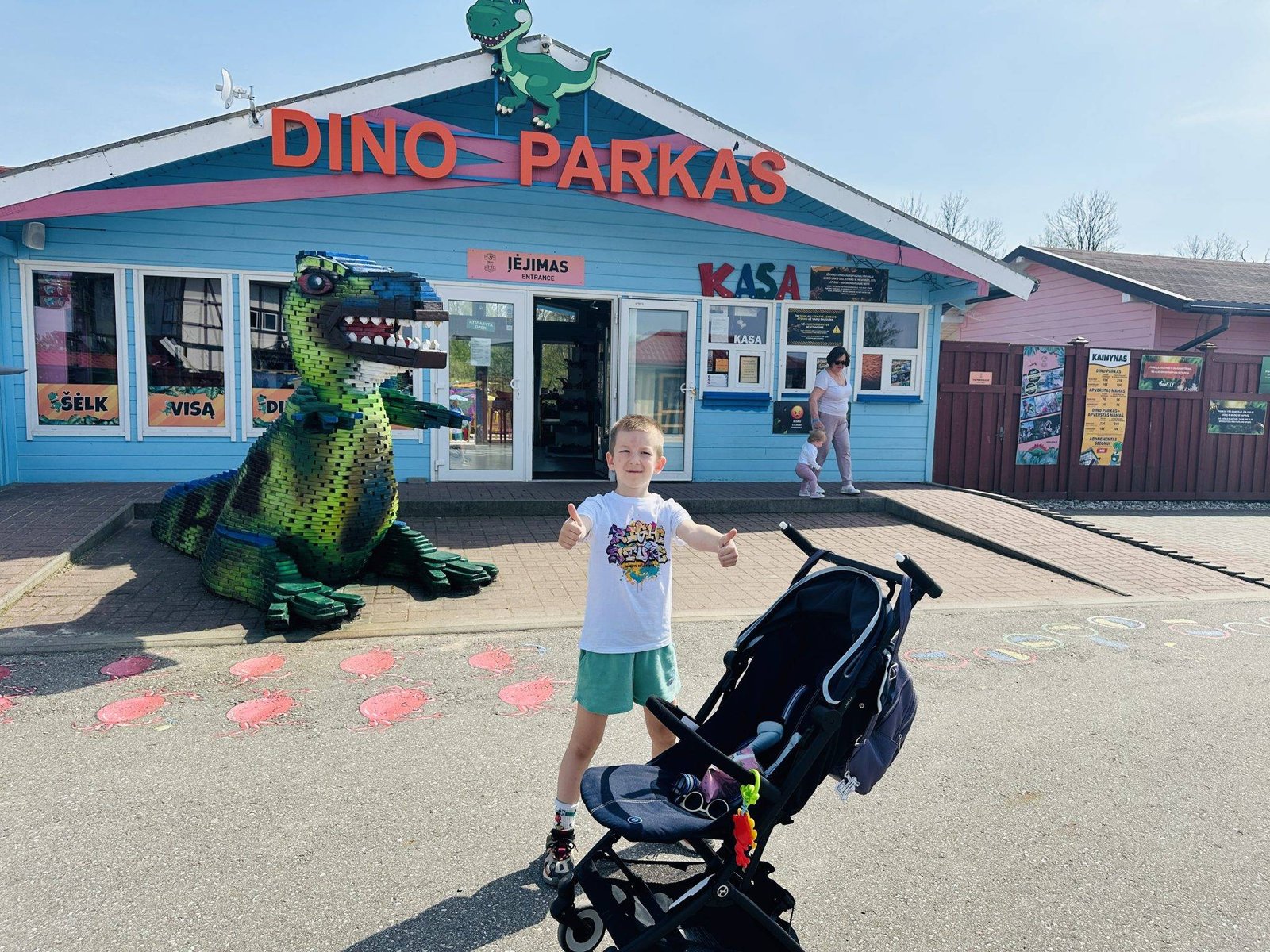 Išleistuvės Dino parke