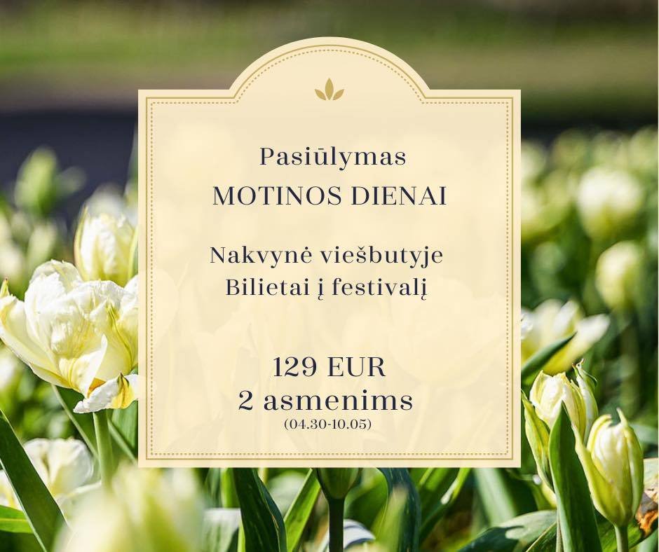 Motinos dienos renginiai ir pasiūlymai 2025