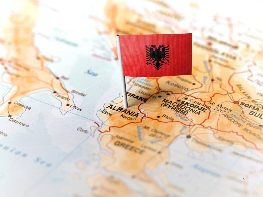 Kelionė į Albaniją su vaikais