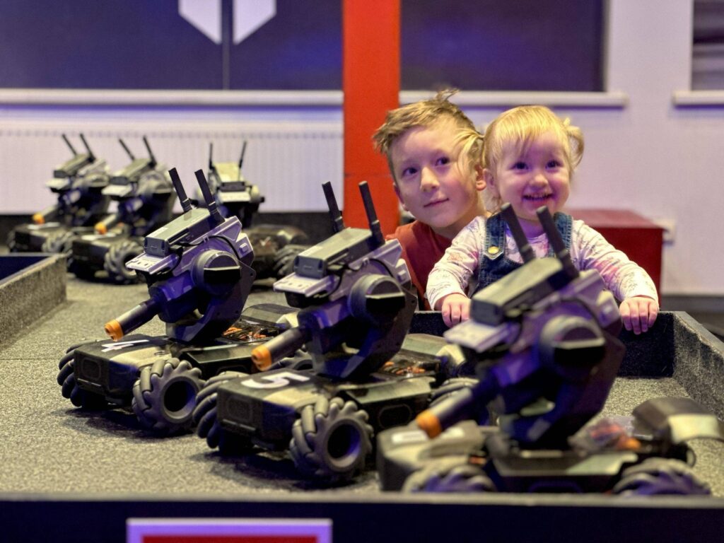 Renginiai ir gimtadieniai Vilniuje: Robo arena