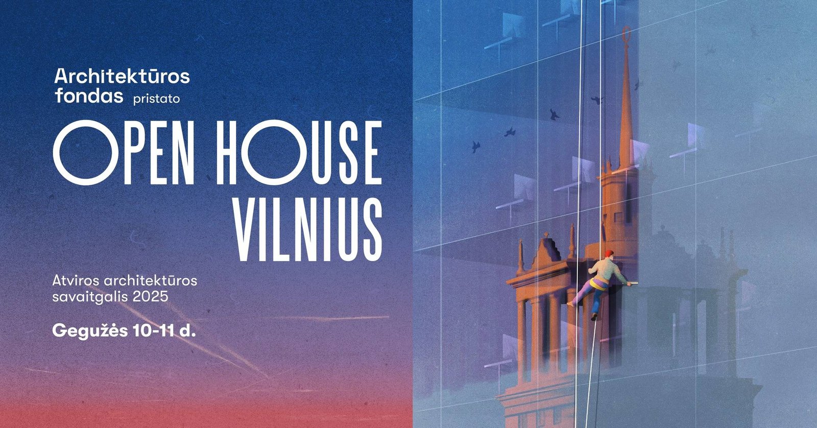 Open House Vilnius 2025 jau šį savaitgalį!
