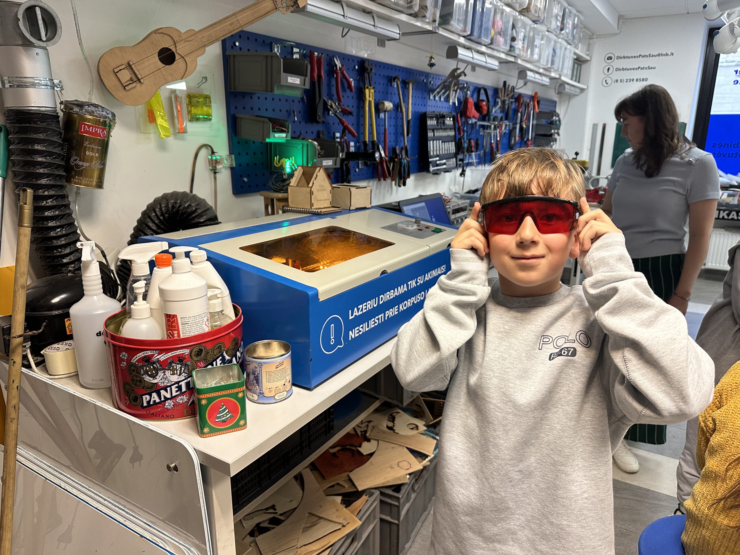 Nemokamos kūrybinės dirbtuvės vaikams Vilniuje