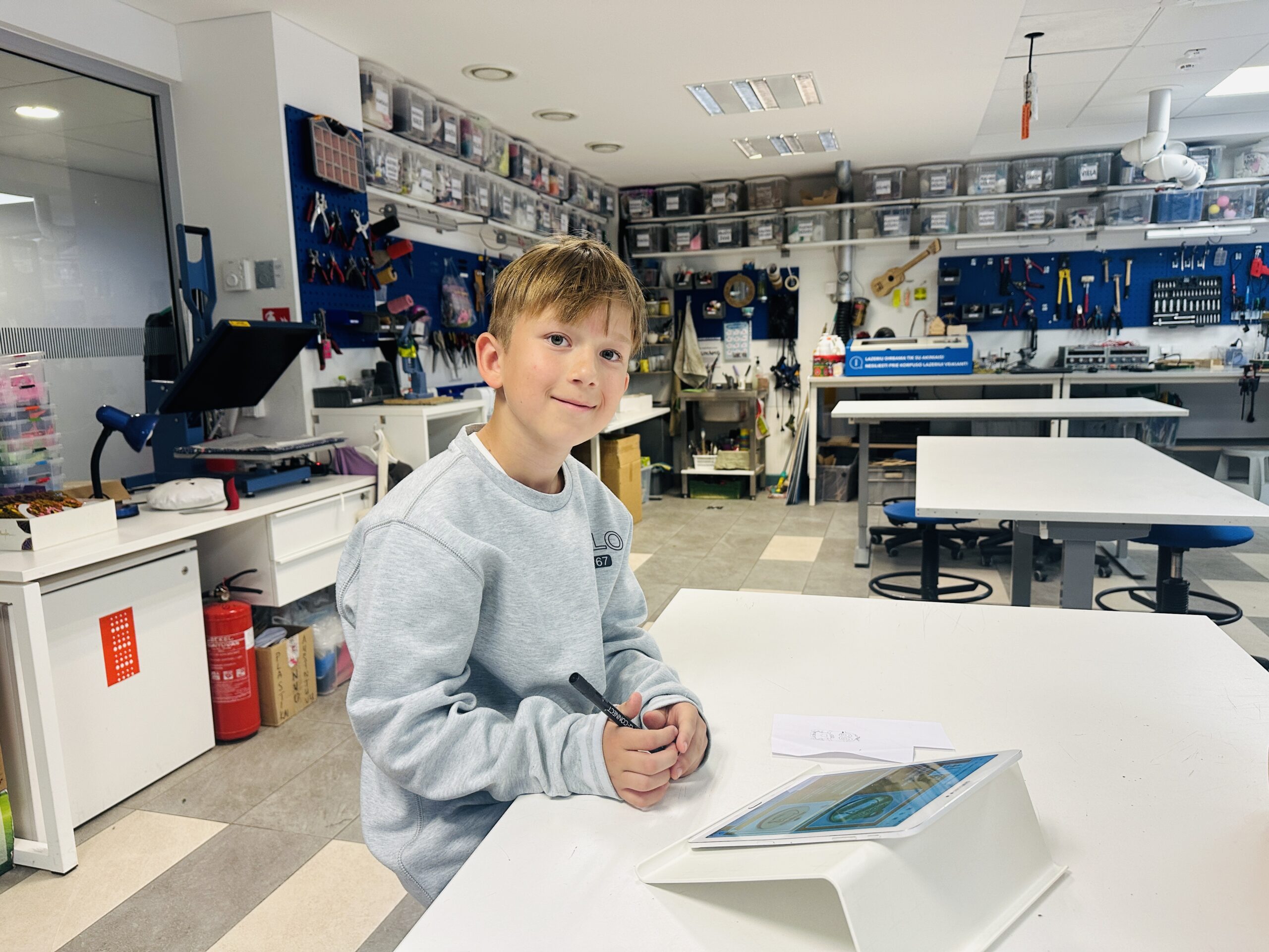 Nemokamos kūrybinės dirbtuvės vaikams Vilniuje