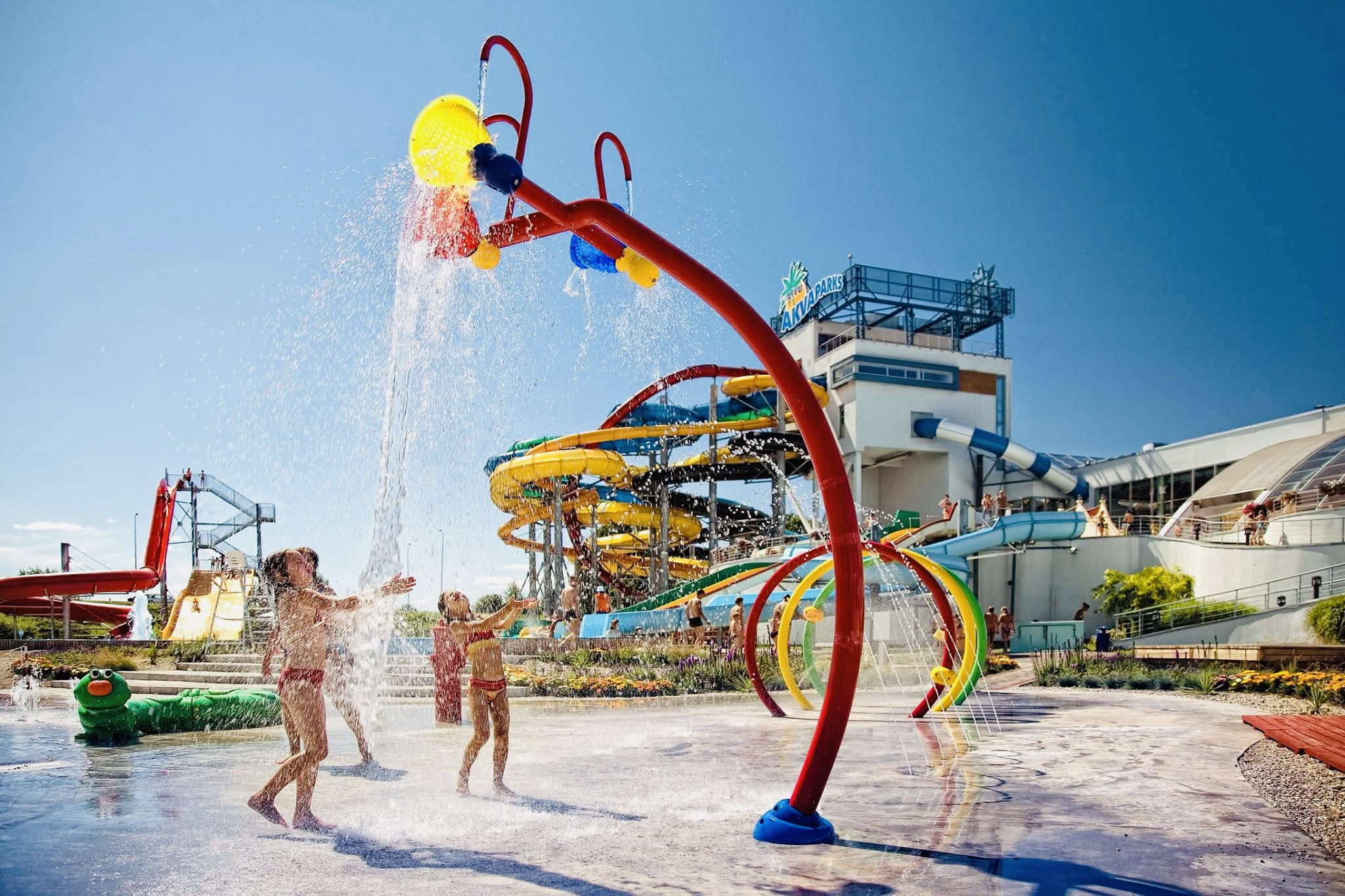 Vandens parkai ir baseinai Latvijoje