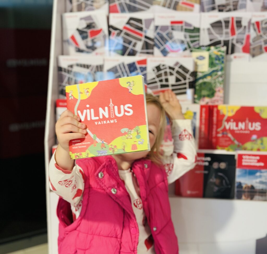 Atraskite Vilnių su vaikais: nemokamas lankytinų vietų žemėlapis