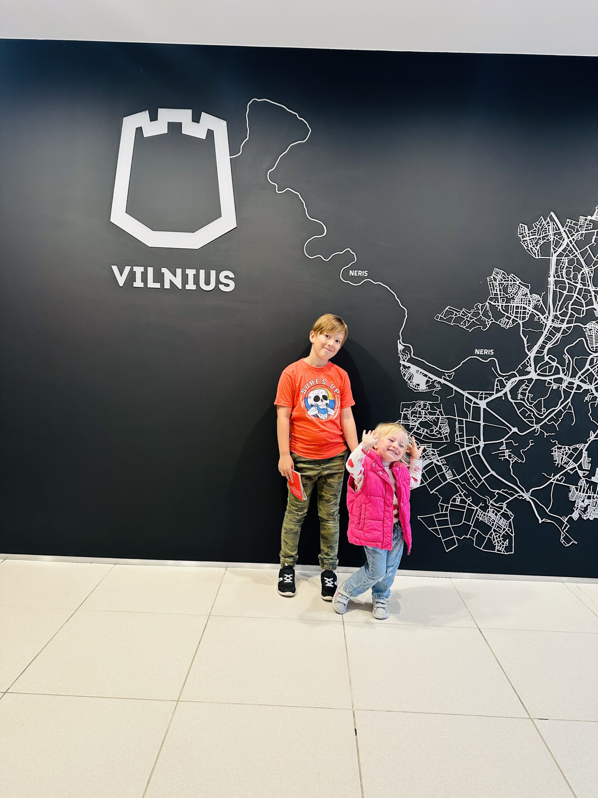 Atraskite Vilnių su vaikais: nemokamas lankytinų vietų žemėlapis