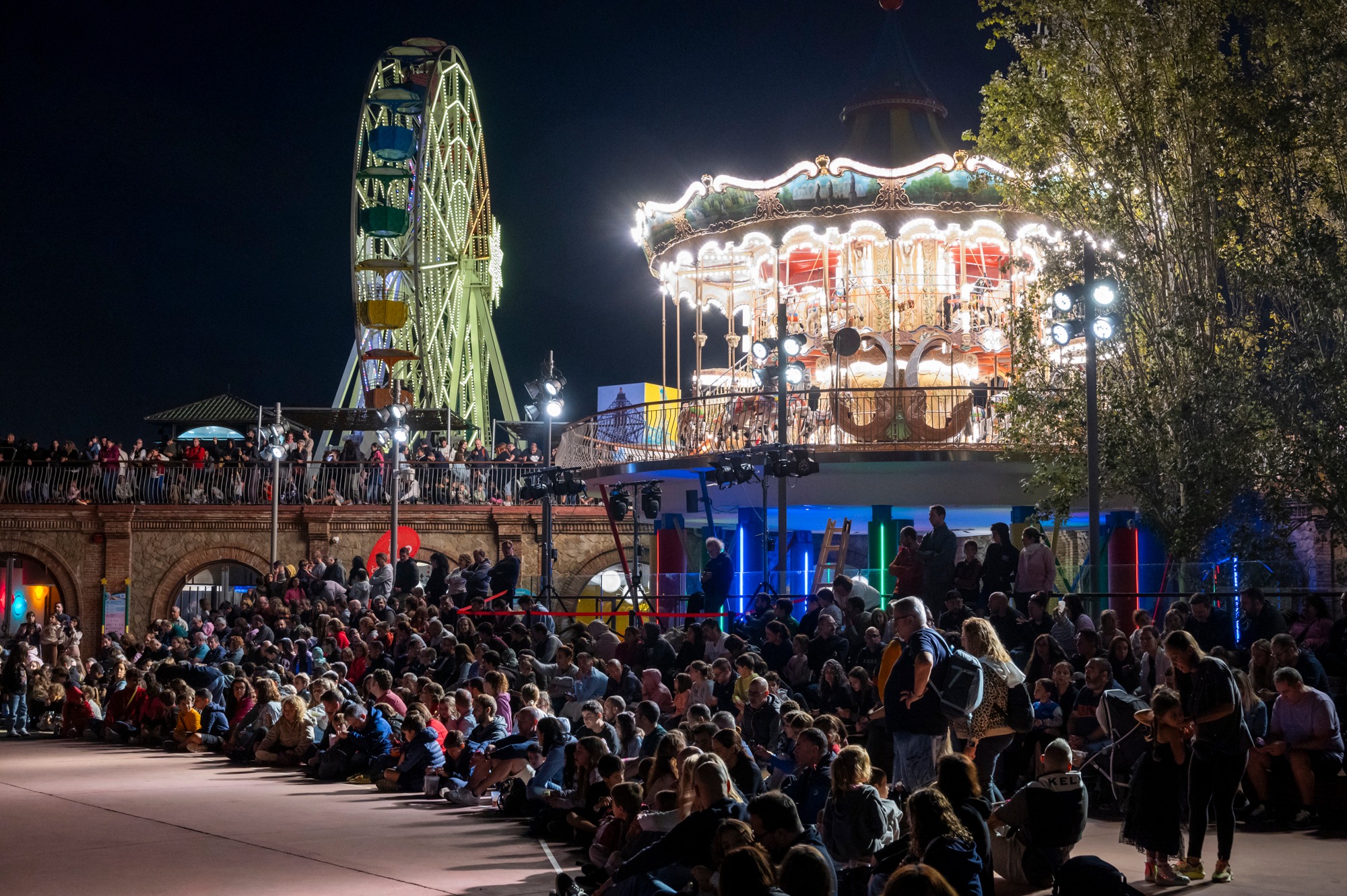 Helovynas Tibidabo pramogų parke Barselonoje