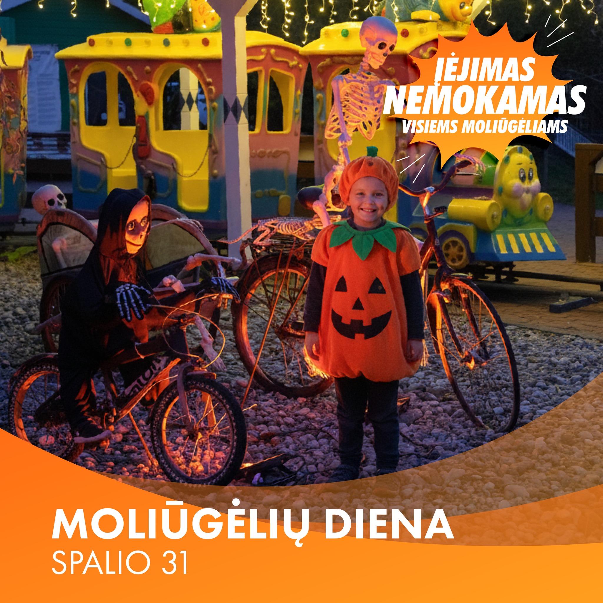 Moliūgėlių diena Dino parke