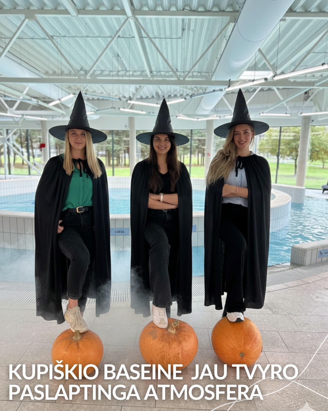 Specialus Helovyno pasiūlymas Kupiškio baseine