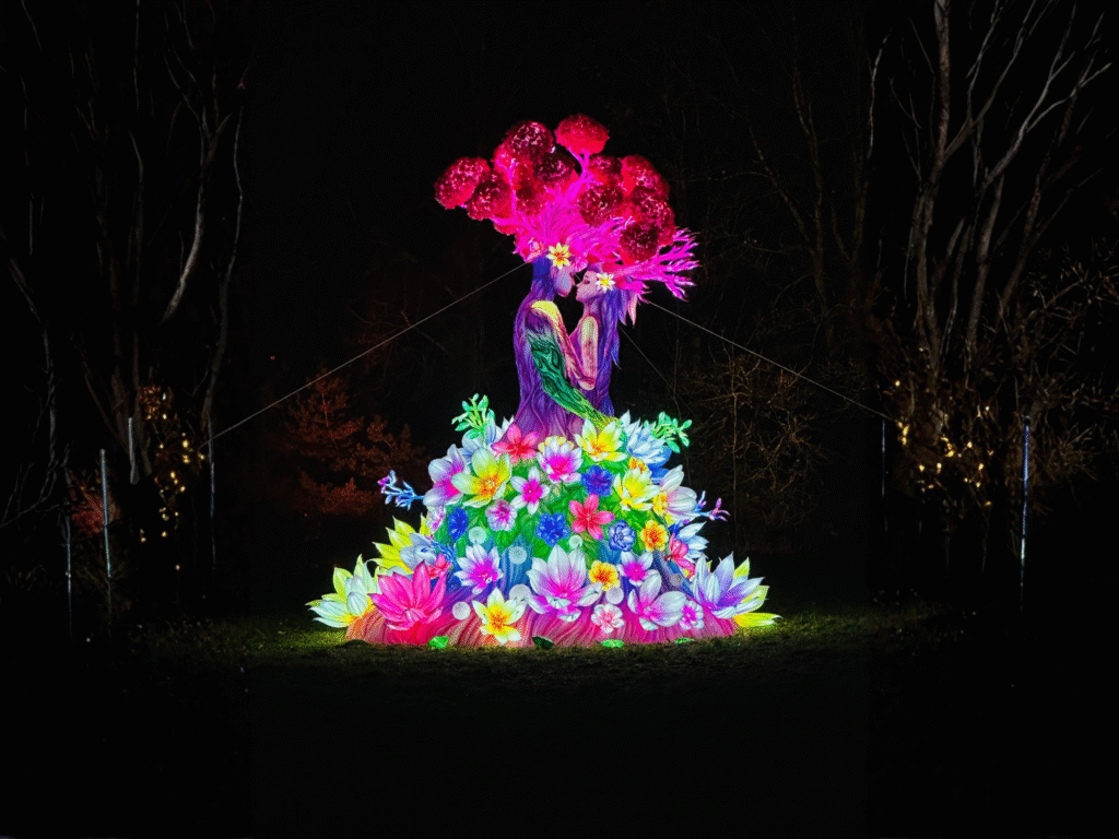 Didžiausias žibintų ir šviesos festivalis „Užburtasis slėnis“