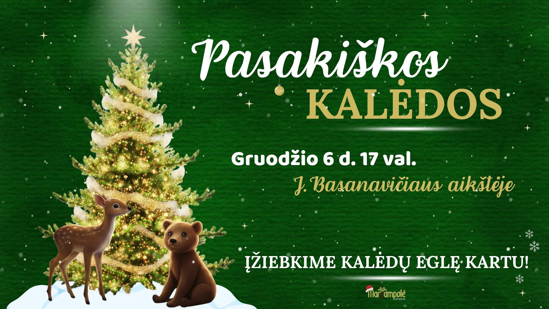 Lietuvos miestų eglučių įžiebimas 2025: švenčių kalendorius