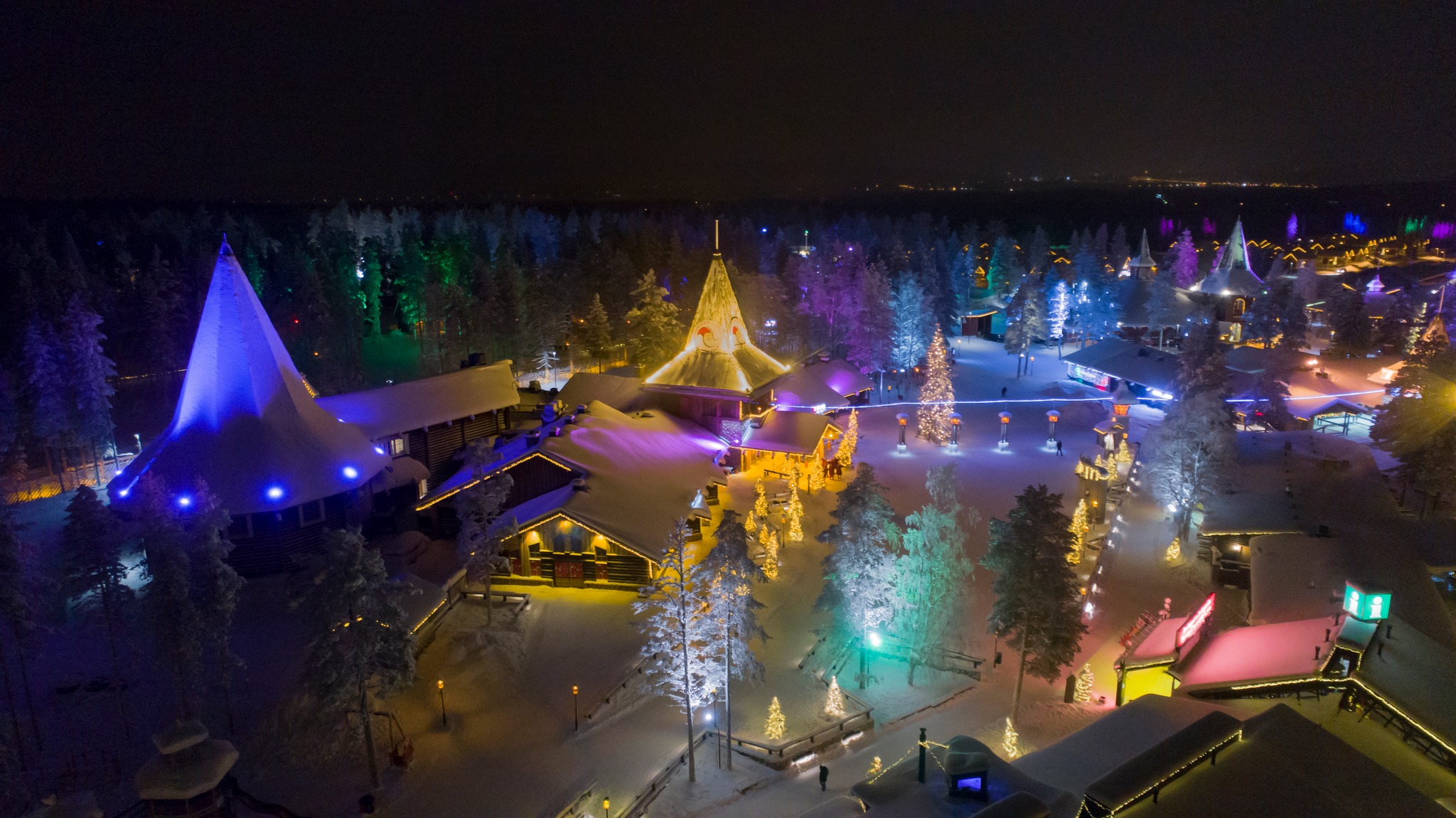 Kalėdų Senelio kaimelis Suomijoje
