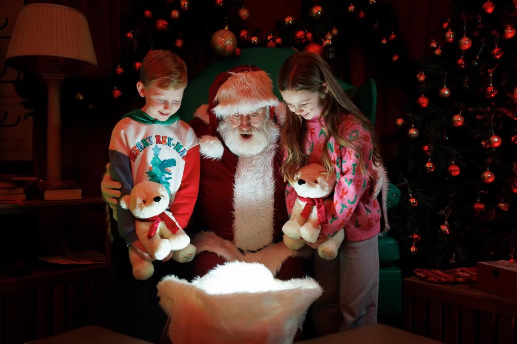 Kalėdų Senelio rezidencija Malahide pilyje