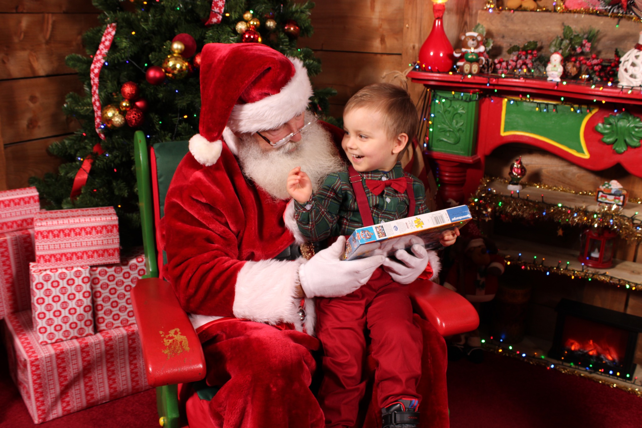 Kalėdų Senelio kabina Airijoje