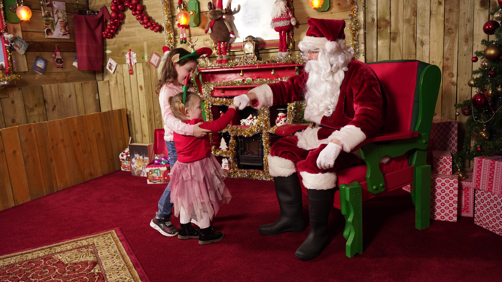 Kalėdų Senelio kabina Airijoje