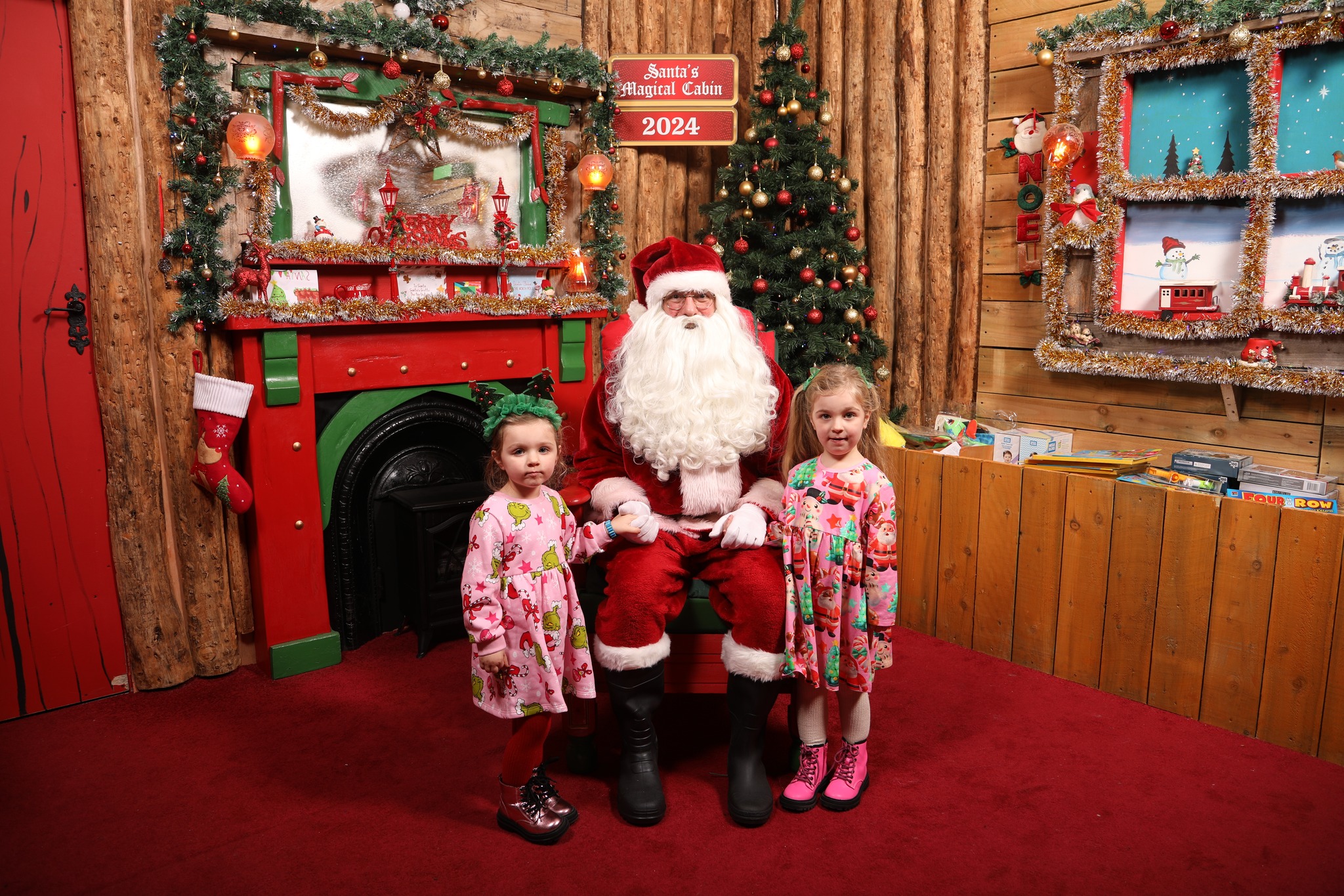 Kalėdų Senelio kabina Airijoje