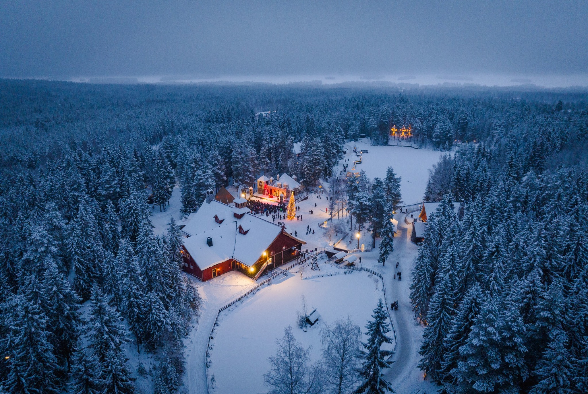 Kalėdų Senelio pasaulis Švedijoje
