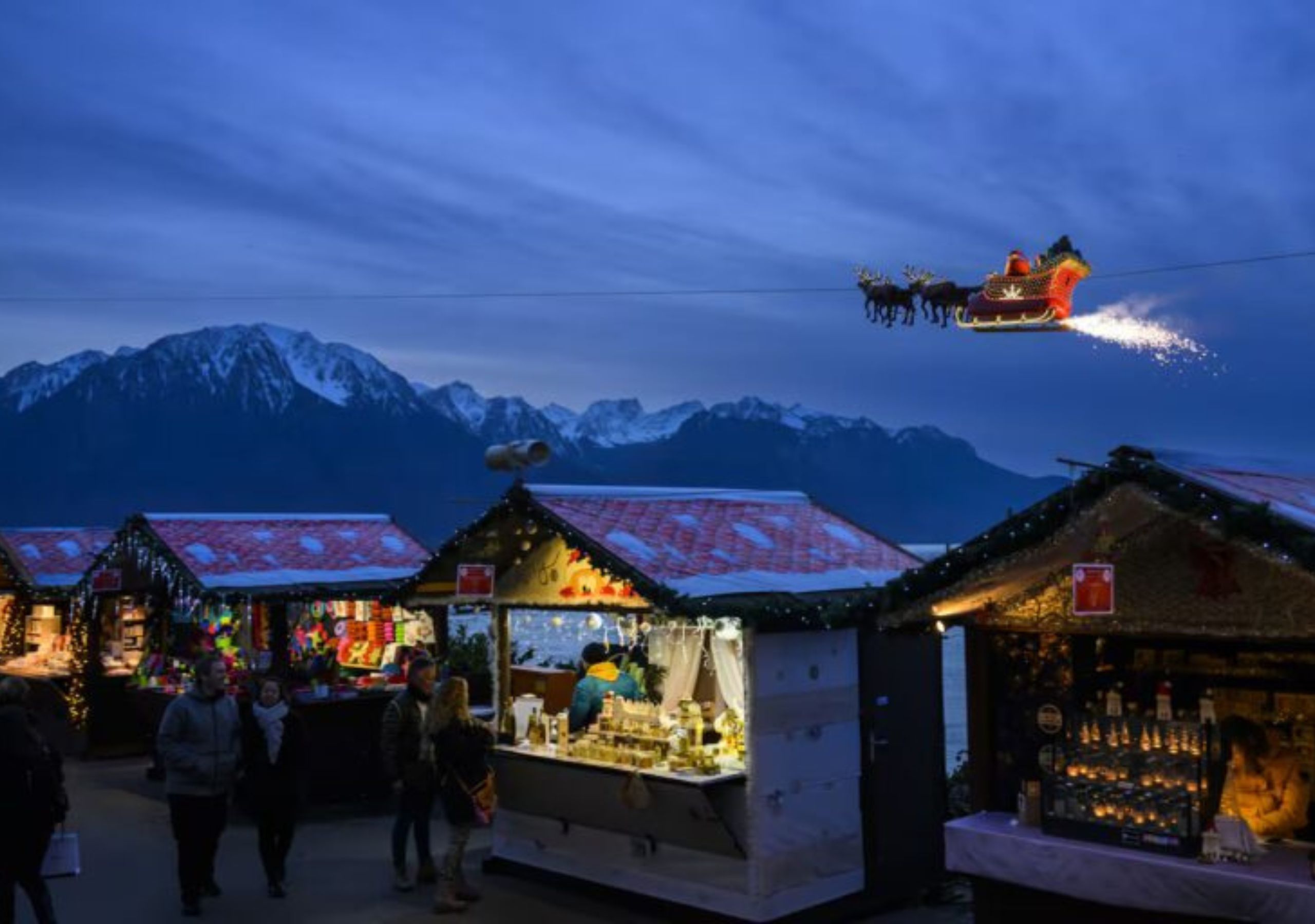 Kalėdų Senelio namai Šveicarijoje