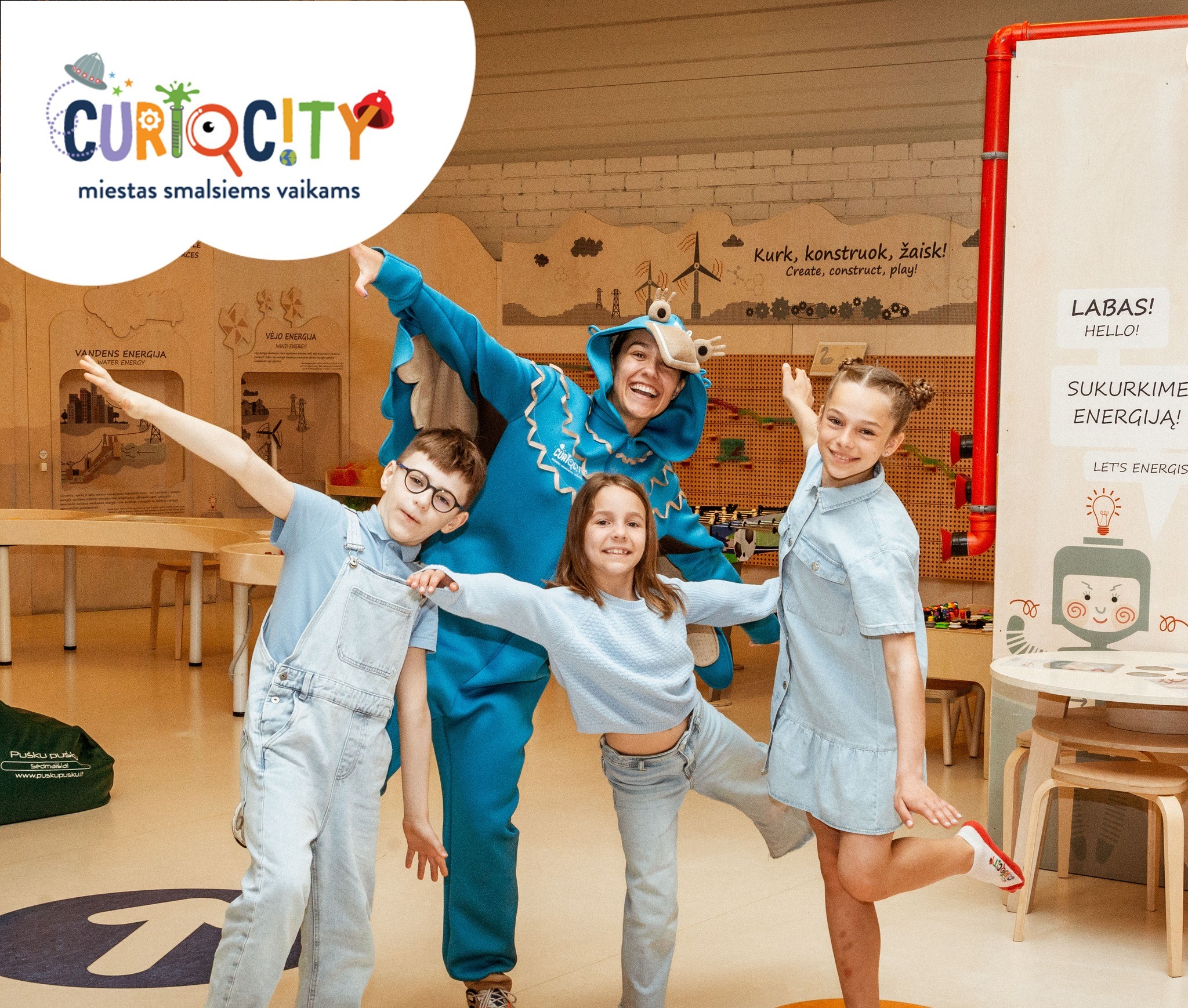 CurioCity gimtadieniai vaikams: daugiau nei 10 programų