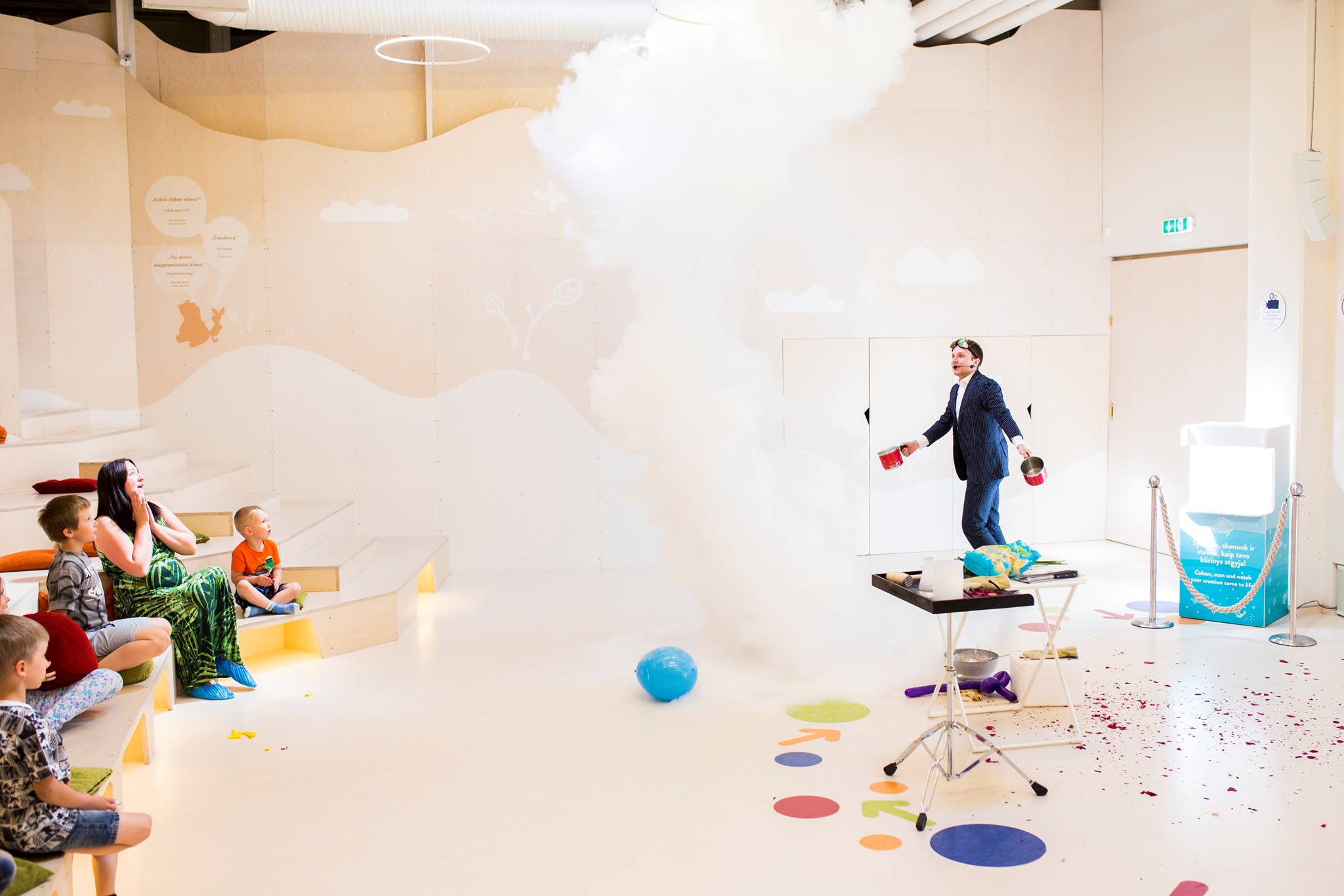 Vaikų gimtadieniai CurioCity