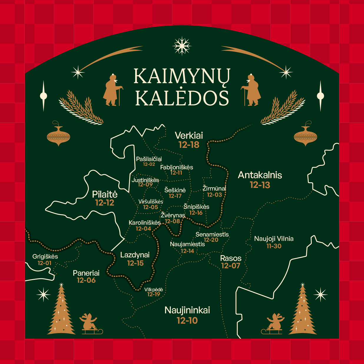 Šventinė iniciatyva Kaimynų Kalėdos