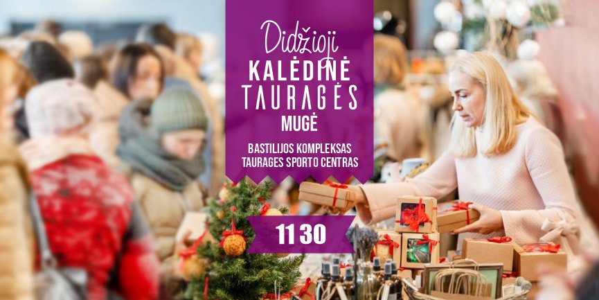 Didžioji kalėdinė Tauragės mugė 2025