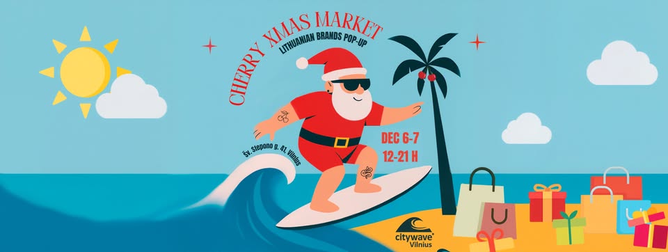 Cherry Xmas Market Vilniuje 2025