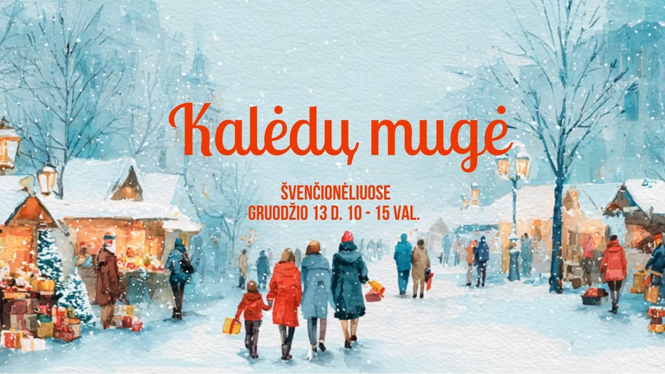Miško uosto Kalėdų mugė Švenčionėliuose 2025
