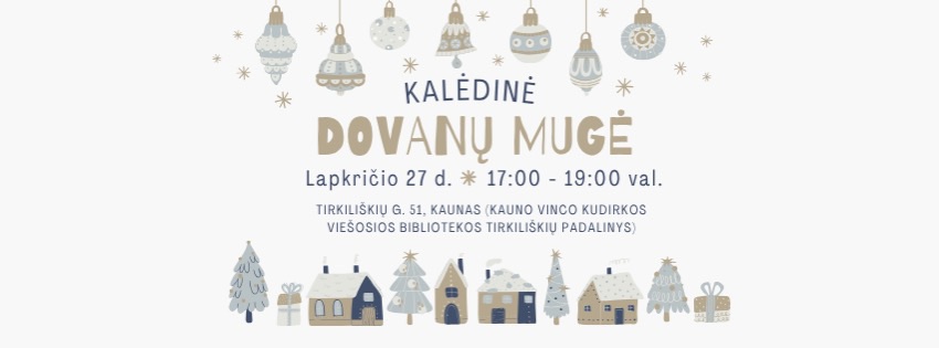 Kalėdinė dovanų mugė 2025 Kaune