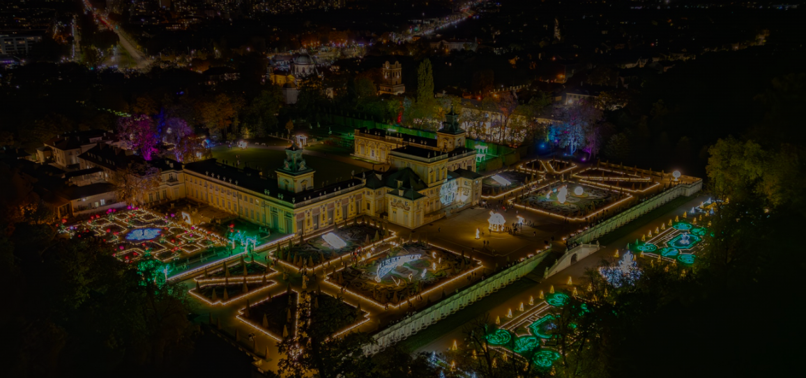 Šviesų festivaliai Varšuvoje 2025: Lenkijos sostinė virsta naktiniu šviesų miestu