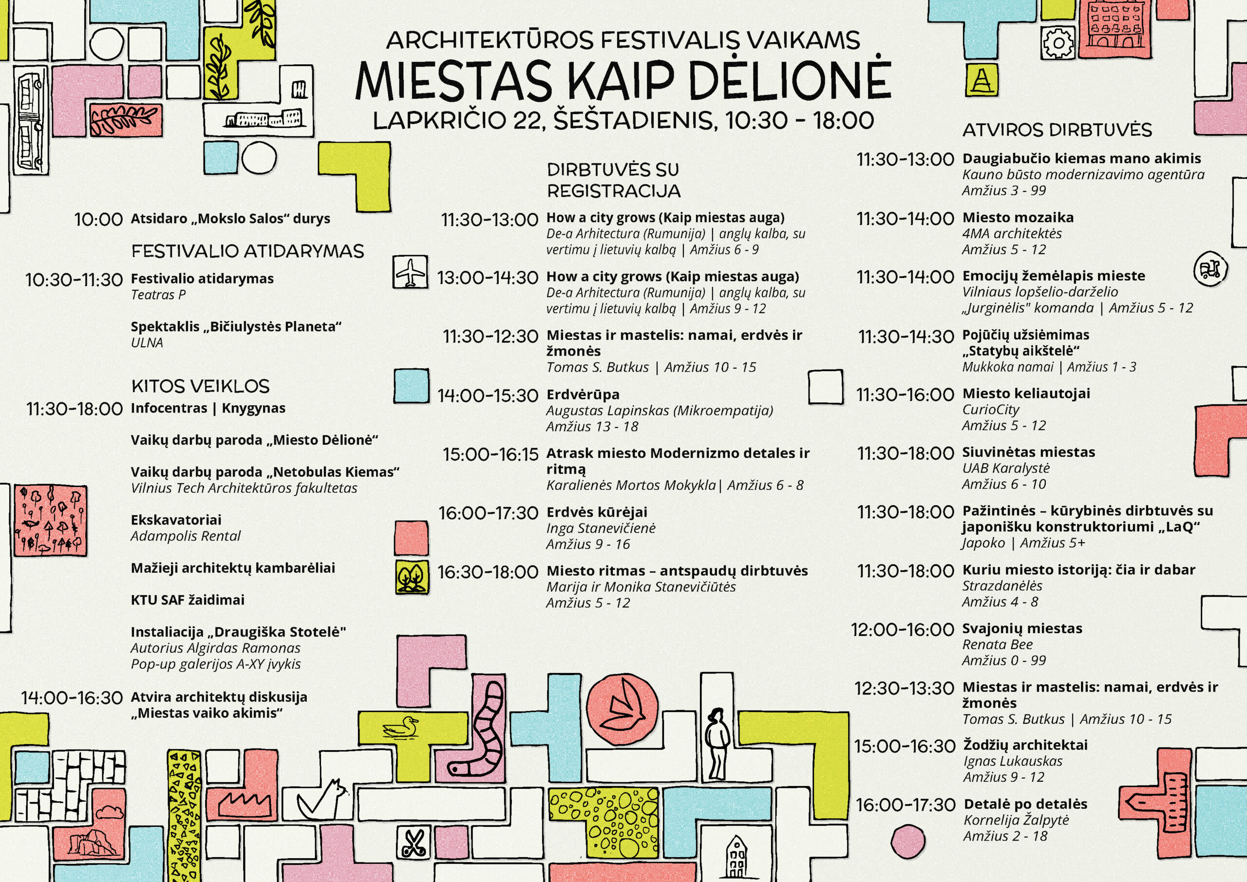 Architektūros festivalio programa