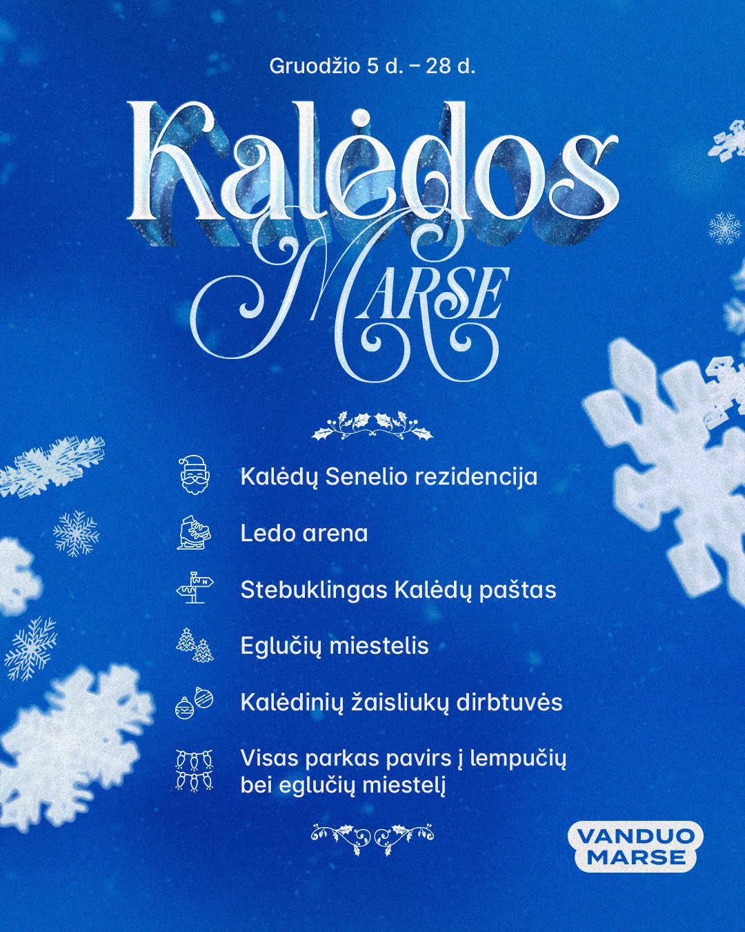 Kalėdiniai renginiai Kaune 2025. Kalėdos Marse