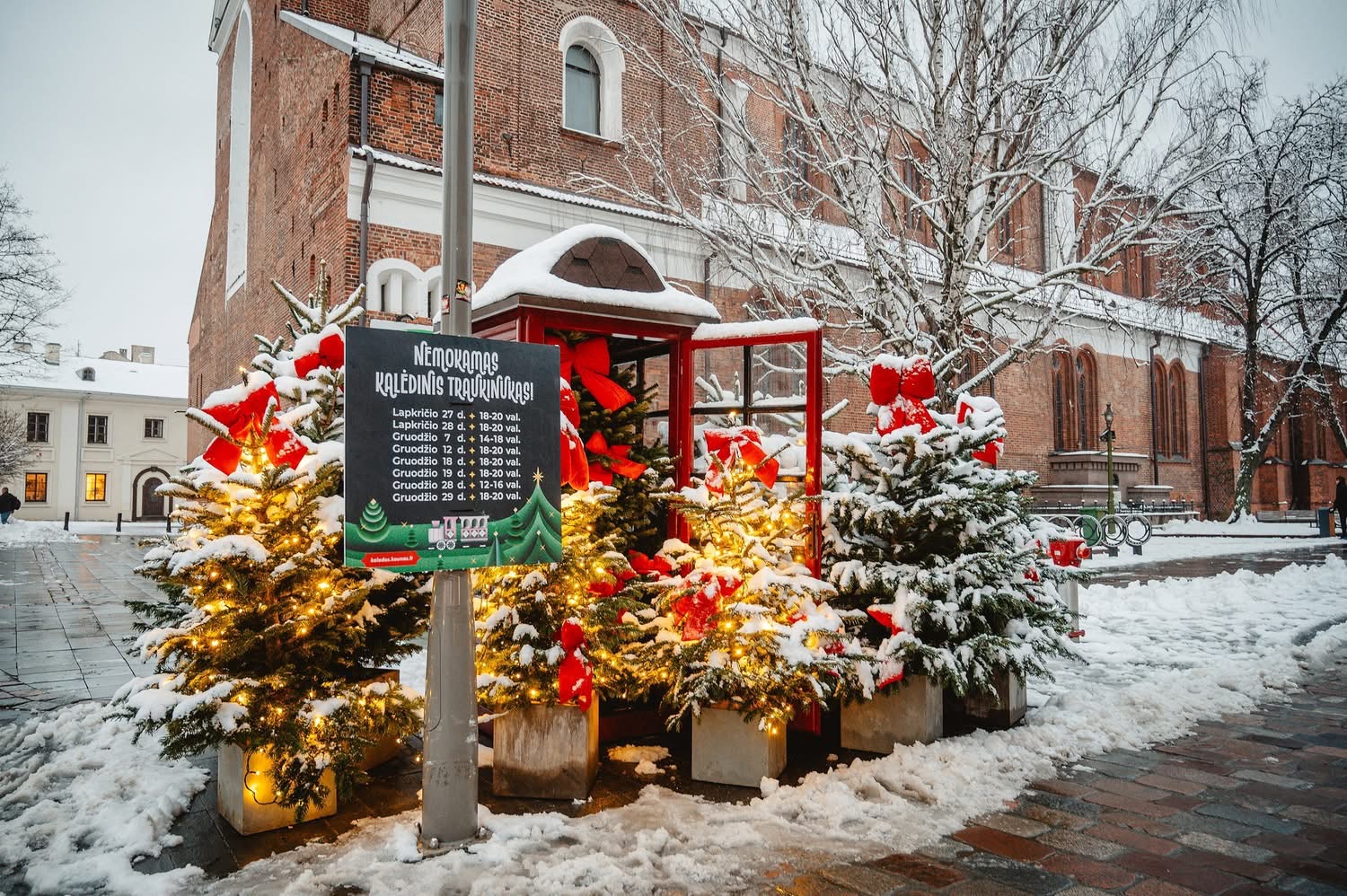 Nemokamas Kalėdinis traukinukas Kaune