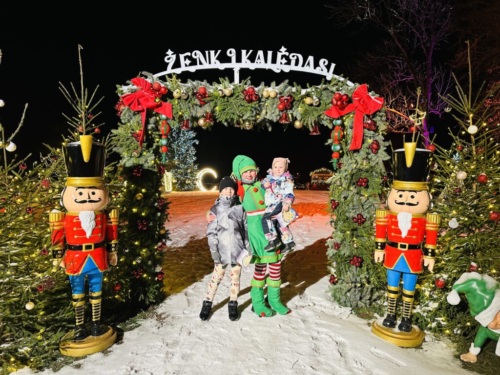 Didžiausias Kalėdų parkas Lietuvoje 2025