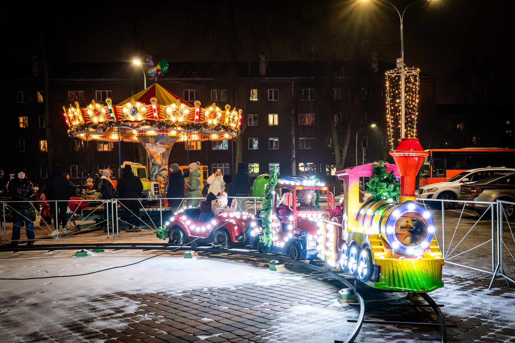 Šventiniai atrakcionai ir pramogos Daugpilyje