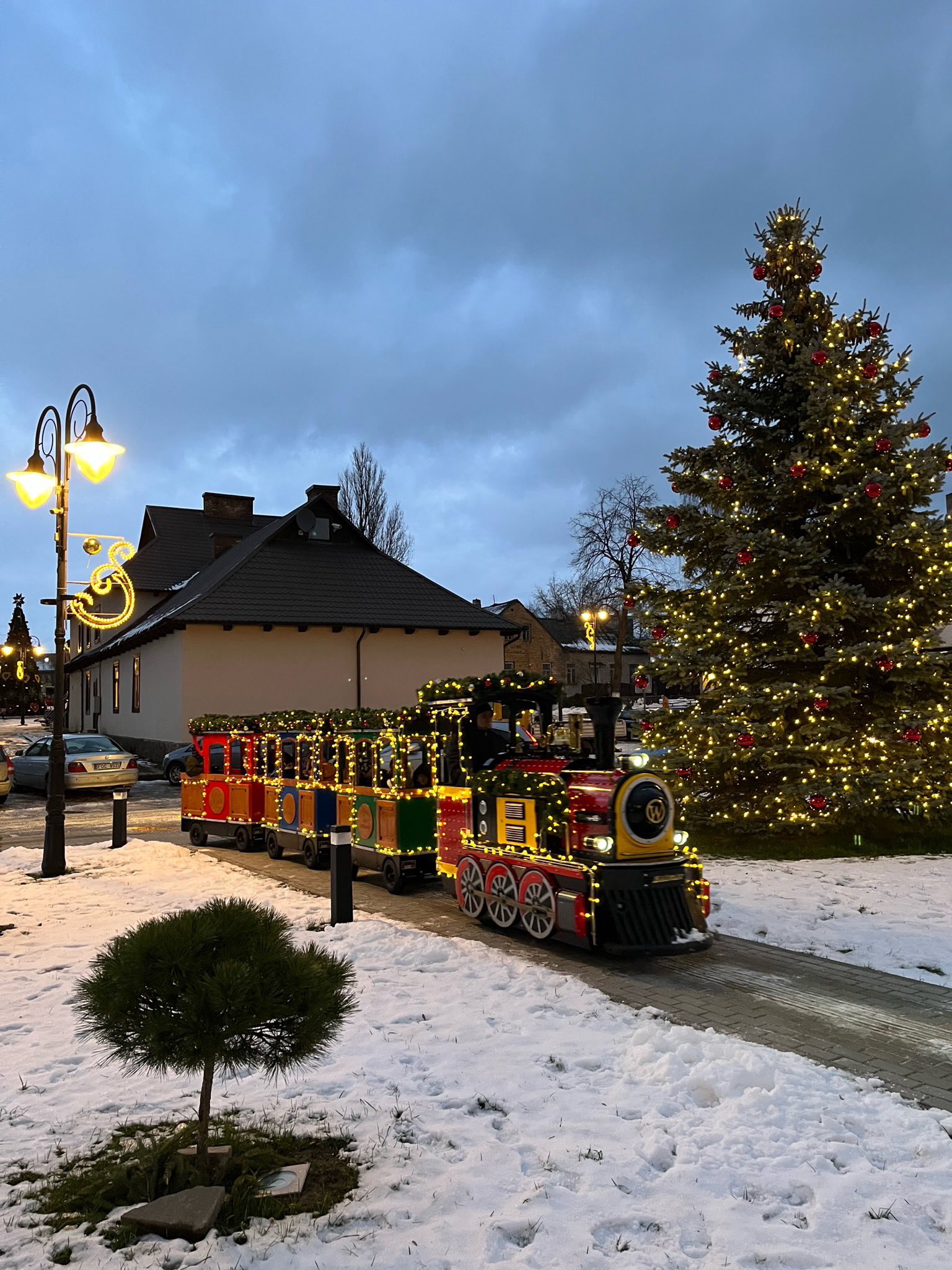 Nemokamas kalėdinis traukinukas Utenoje