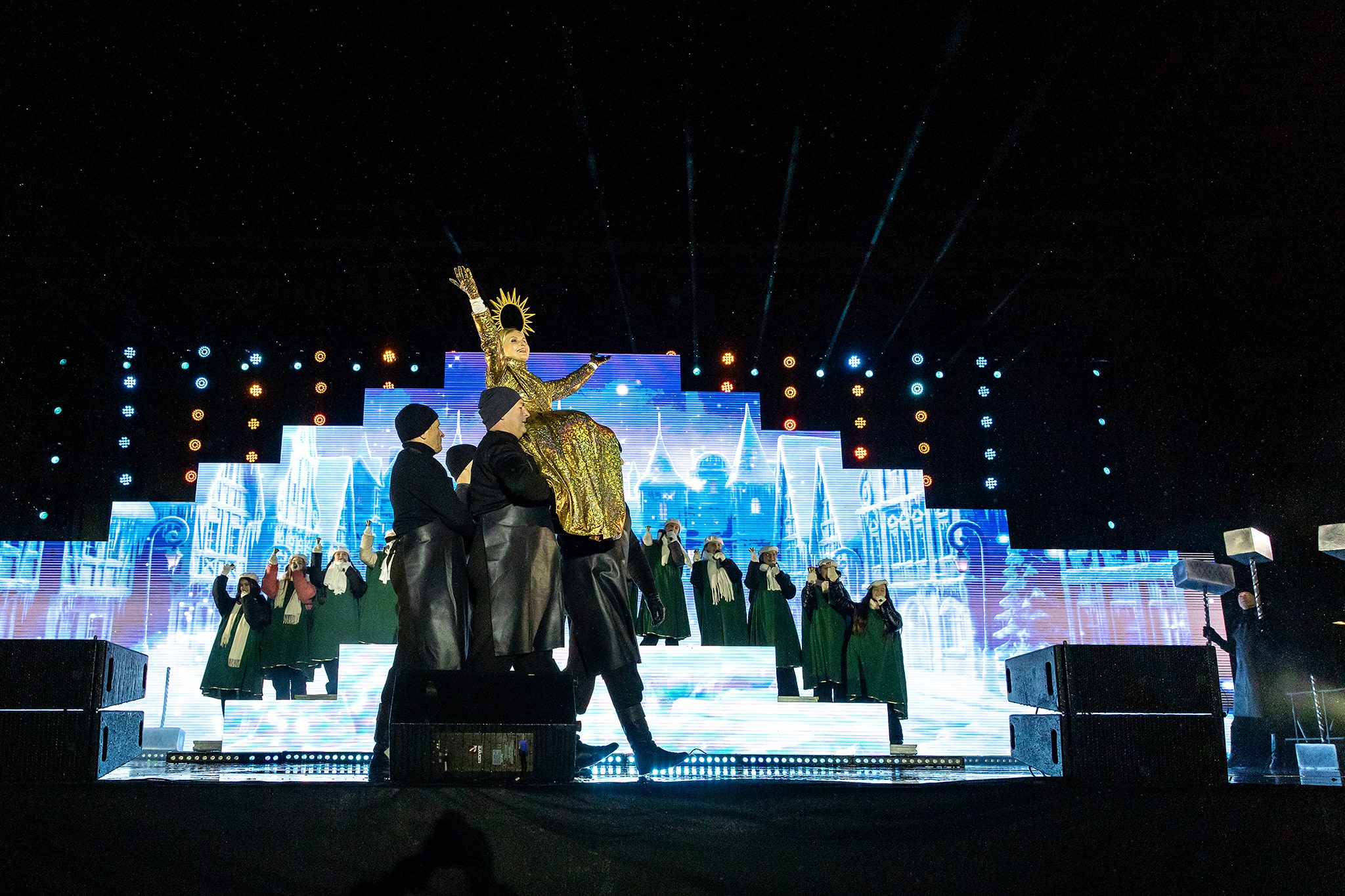 Šiaulių kalėdų eglės įžiebimo šventė