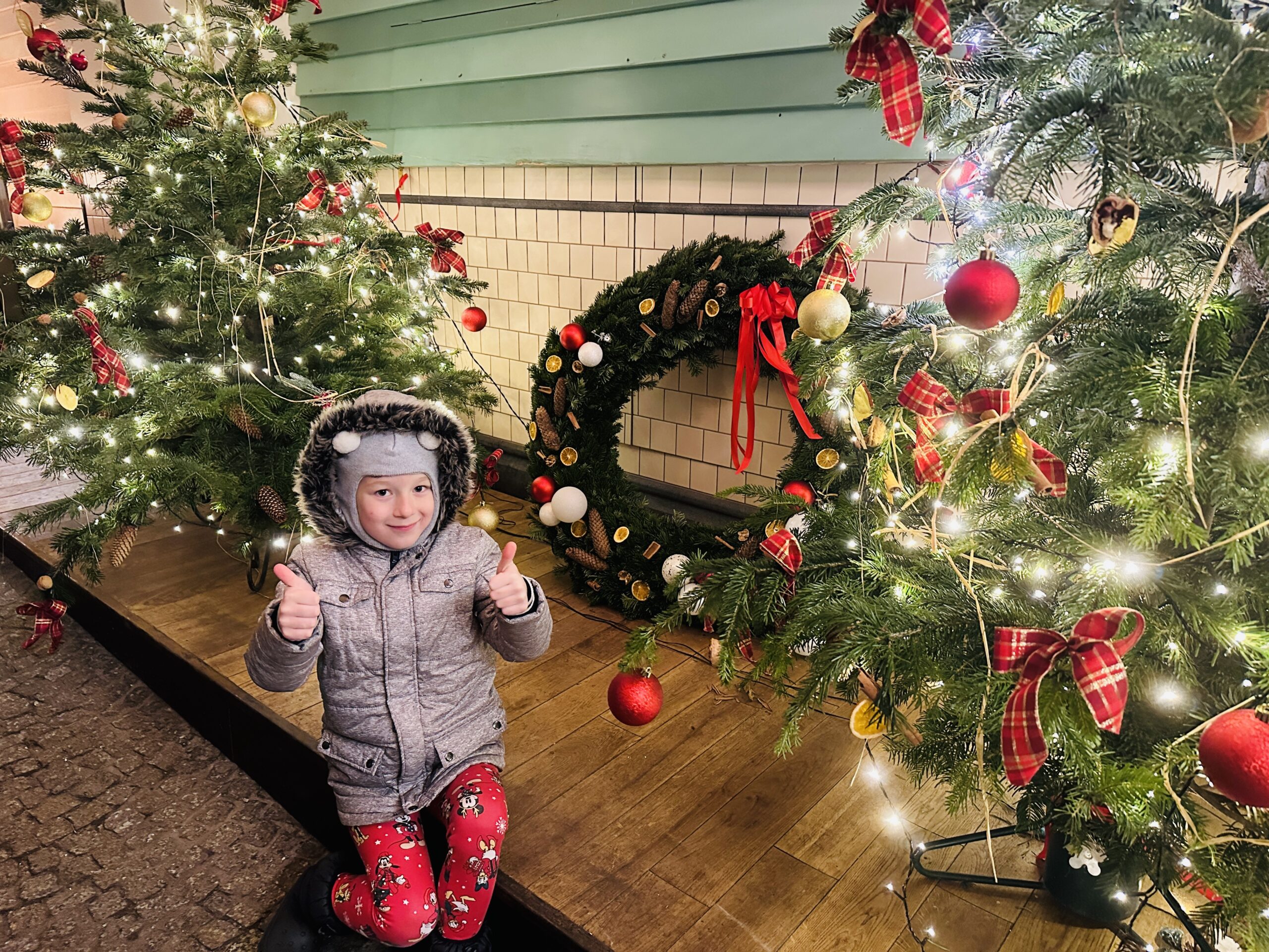 Kalėdinė atmosfera Varšuvoje