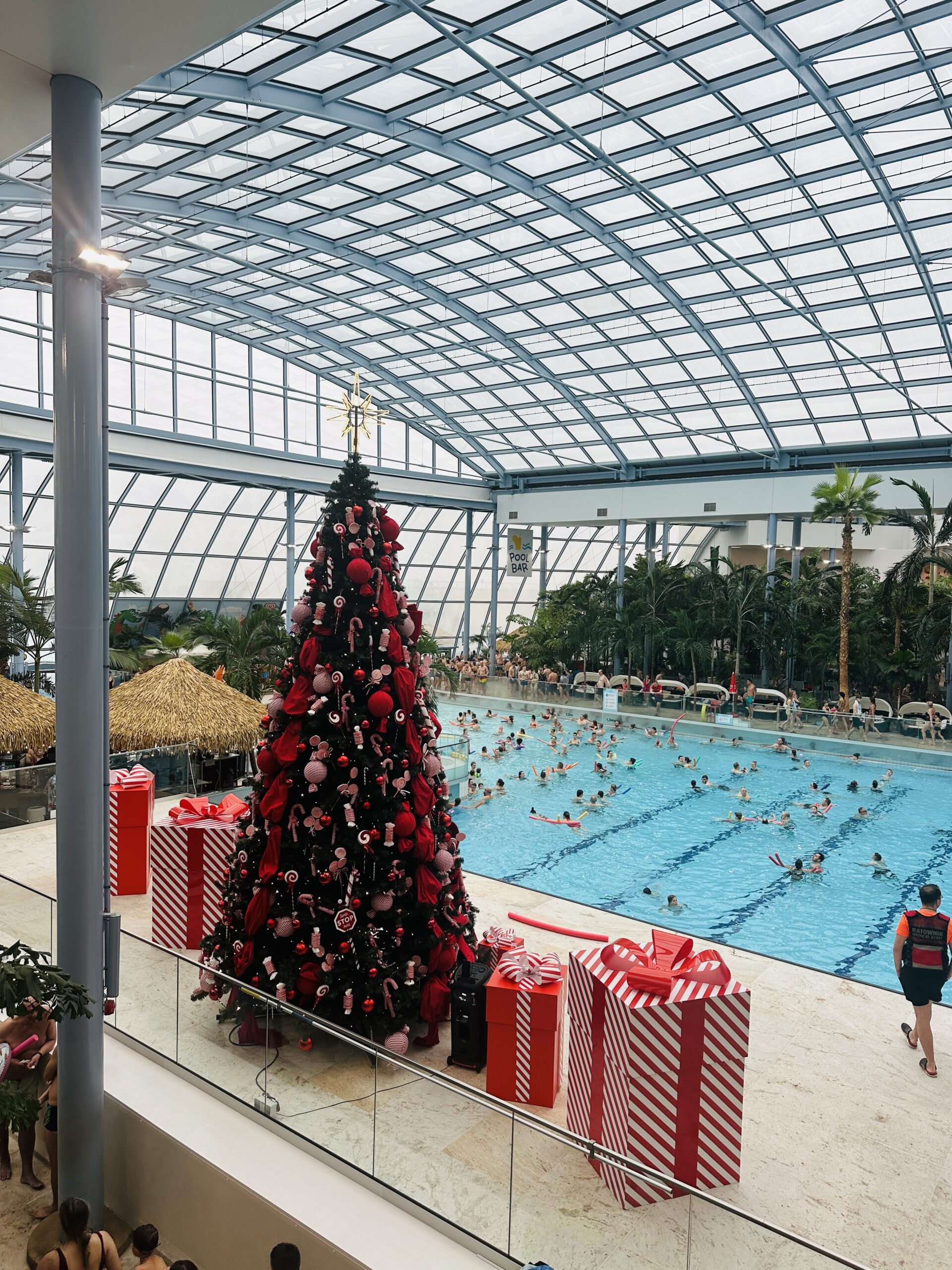 Kalėdiniai papuošimai Varšuvoje