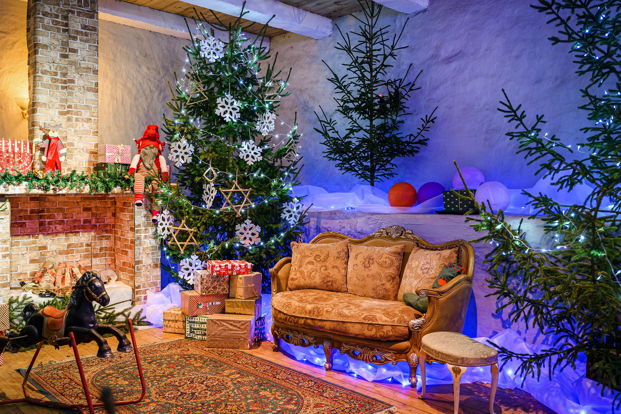 Kalėdų Senelio rezidencije Pakruojo dvare