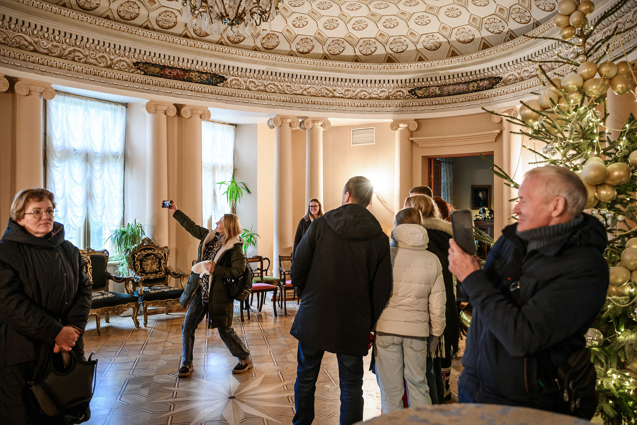 Ekskursija Pakruojo dvare šventiniu laikotarpiu