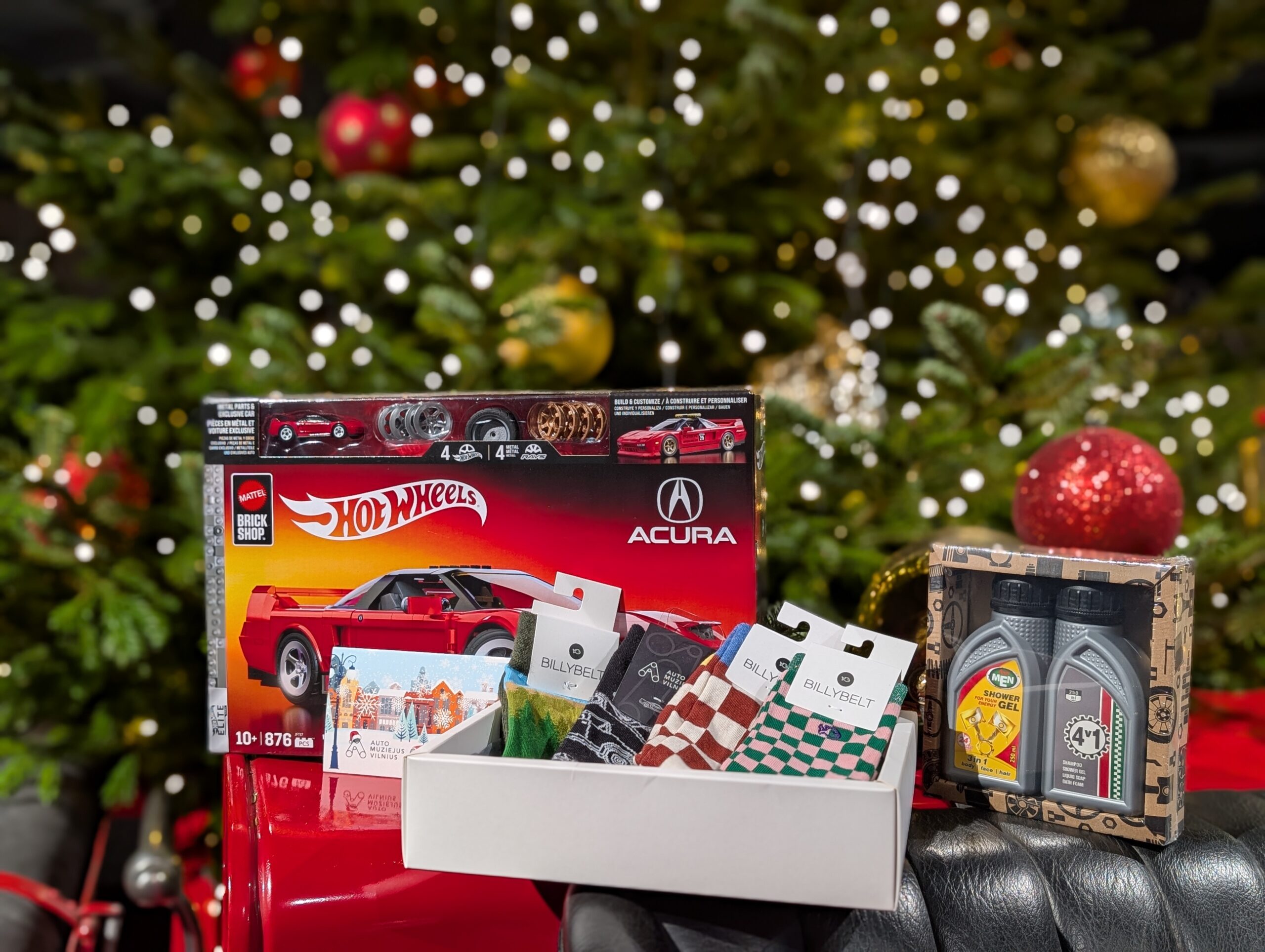 Auto muziejaus kalėdinės dovanos