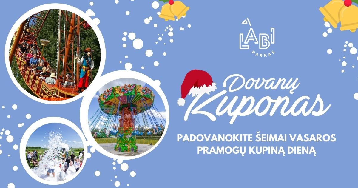LABI parko dovanų kuponas