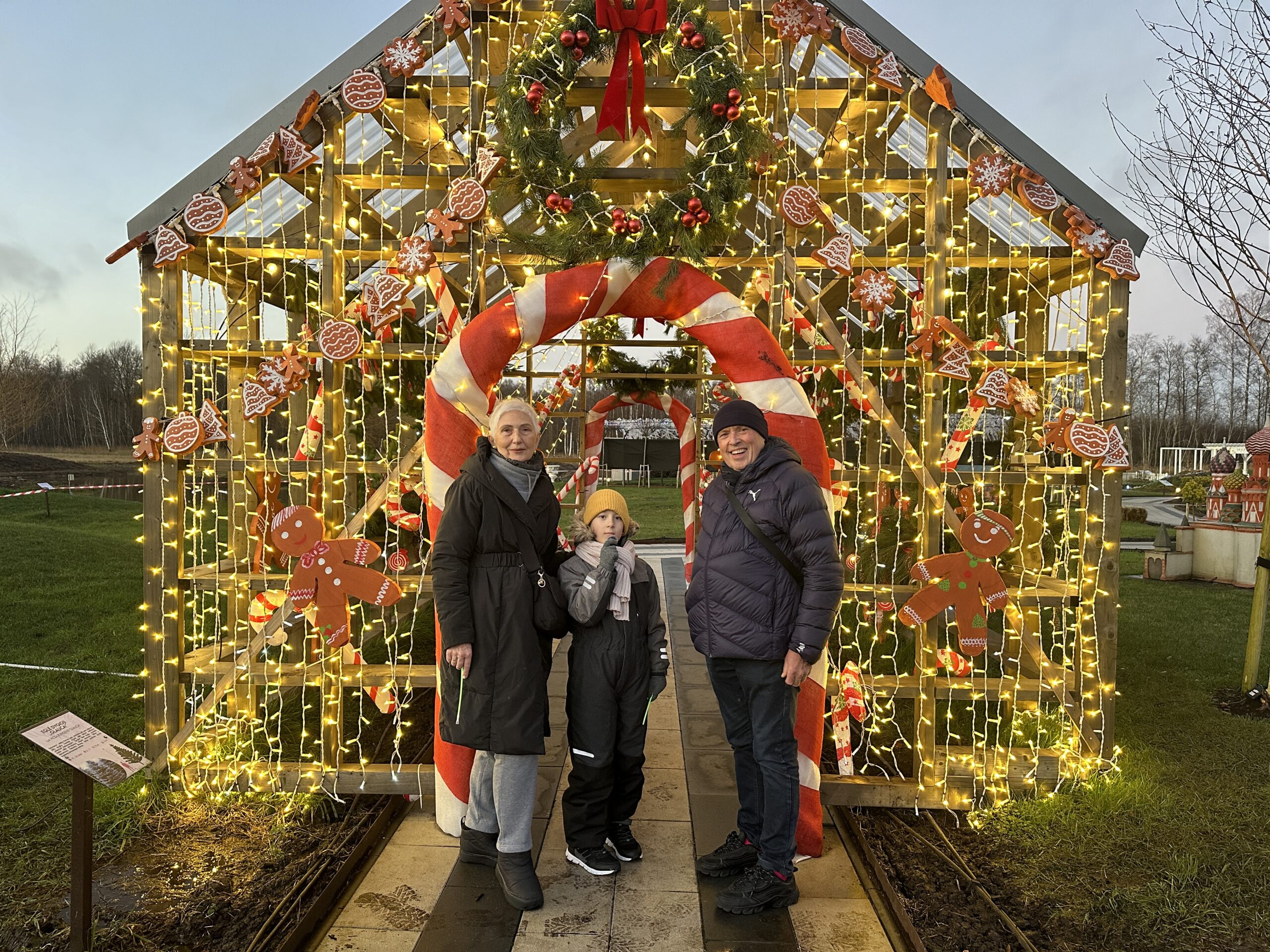 Žiemos pasaka netoli Palangos Babilono soduose