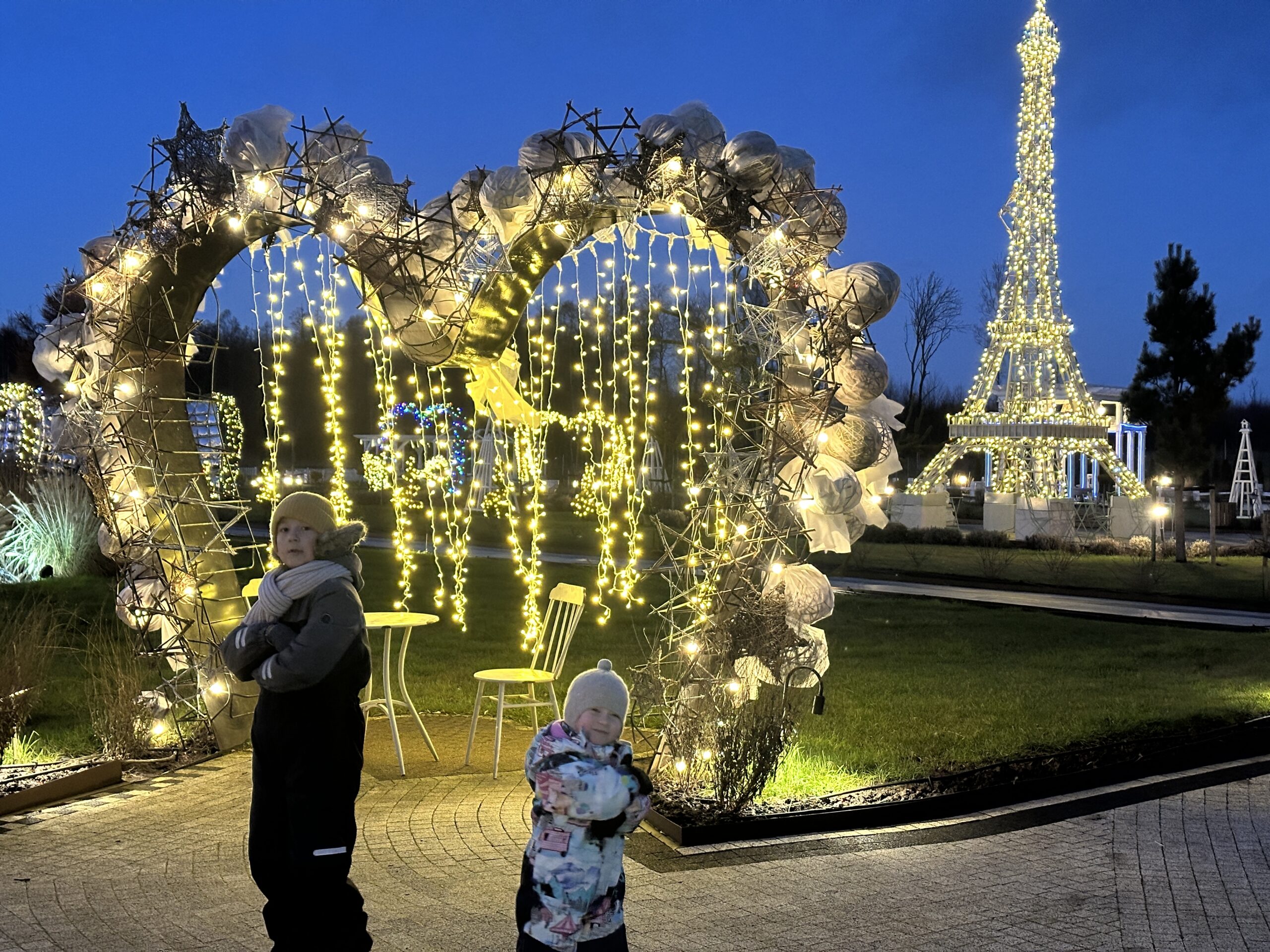 Žiemos pasaka netoli Palangos Babilono soduose