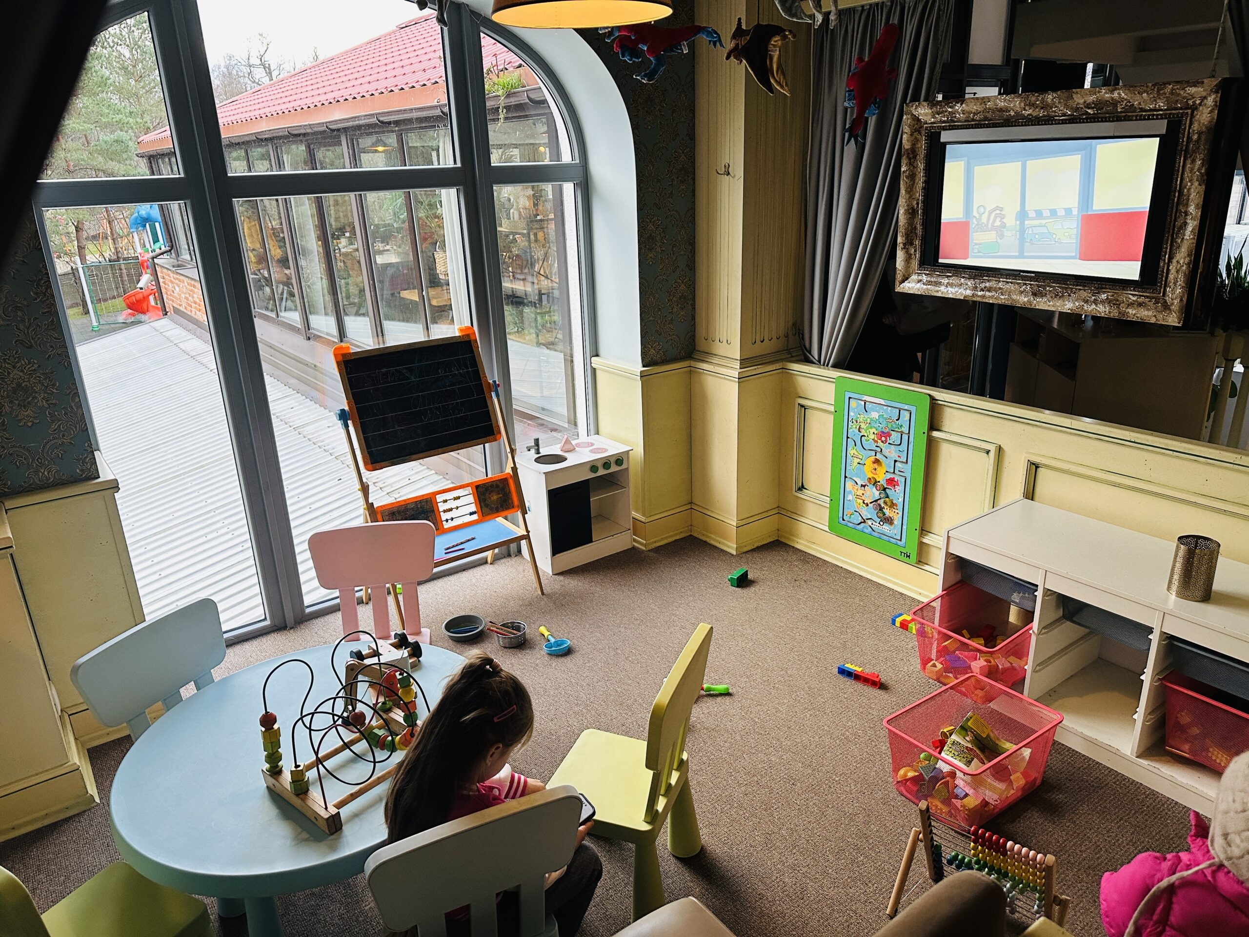 Žaidimų kambarys restorane